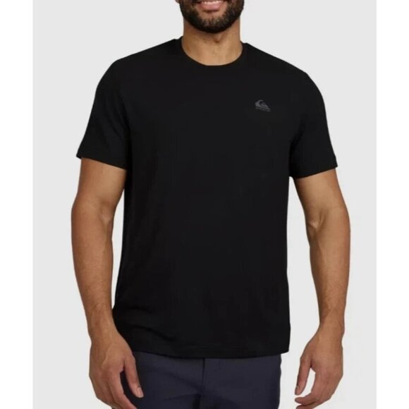 Quiksilver Other - NEW Quiksilver Men's S Black T-Shirt Regular Fit Polyester Spandex Blend